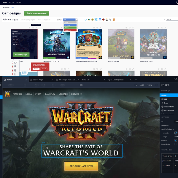 Blizzard Entertainment EMEA design operations